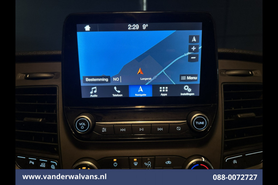 Ford Transit Custom 2.0 TDCI L2H1 Euro6 Airco | Camera | Navigatie | LED | Cruisecontrol | Stoelverwarming Apple Carplay, Android Auto, Verwarmde voorruit,  2800kg trekvermogen, parkeersensoren, Bijrijdersbank