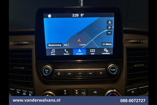 Ford Transit Custom 2.0 TDCI L2H1 Euro6 Airco | Camera | Navigatie | LED | Cruisecontrol | Stoelverwarming Apple Carplay, Android Auto, Verwarmde voorruit,  2800kg trekvermogen, parkeersensoren, Bijrijdersbank