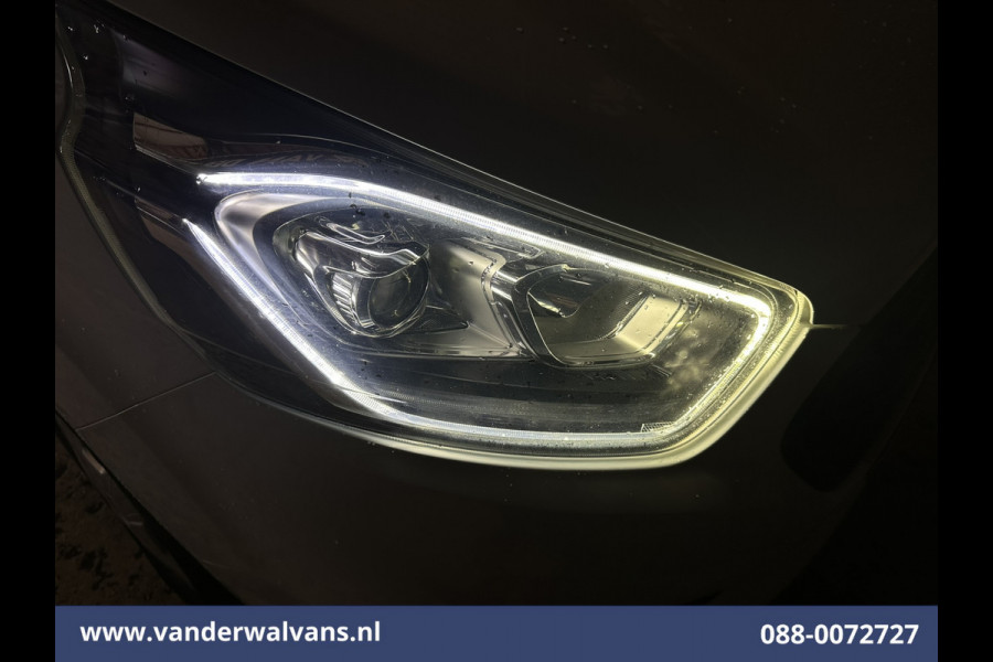 Ford Transit Custom 2.0 TDCI L2H1 Euro6 Airco | Camera | Navigatie | LED | Cruisecontrol | Stoelverwarming Apple Carplay, Android Auto, Verwarmde voorruit,  2800kg trekvermogen, parkeersensoren, Bijrijdersbank