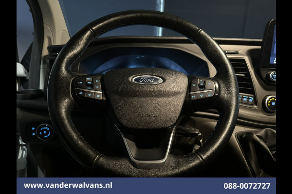 Ford Transit Custom 2.0 TDCI L2H1 Euro6 Airco | Camera | Navigatie | LED | Cruisecontrol | Stoelverwarming Apple Carplay, Android Auto, Verwarmde voorruit,  2800kg trekvermogen, parkeersensoren, Bijrijdersbank