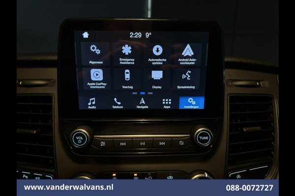 Ford Transit Custom 2.0 TDCI L2H1 Euro6 Airco | Camera | Navigatie | LED | Cruisecontrol | Stoelverwarming Apple Carplay, Android Auto, Verwarmde voorruit,  2800kg trekvermogen, parkeersensoren, Bijrijdersbank