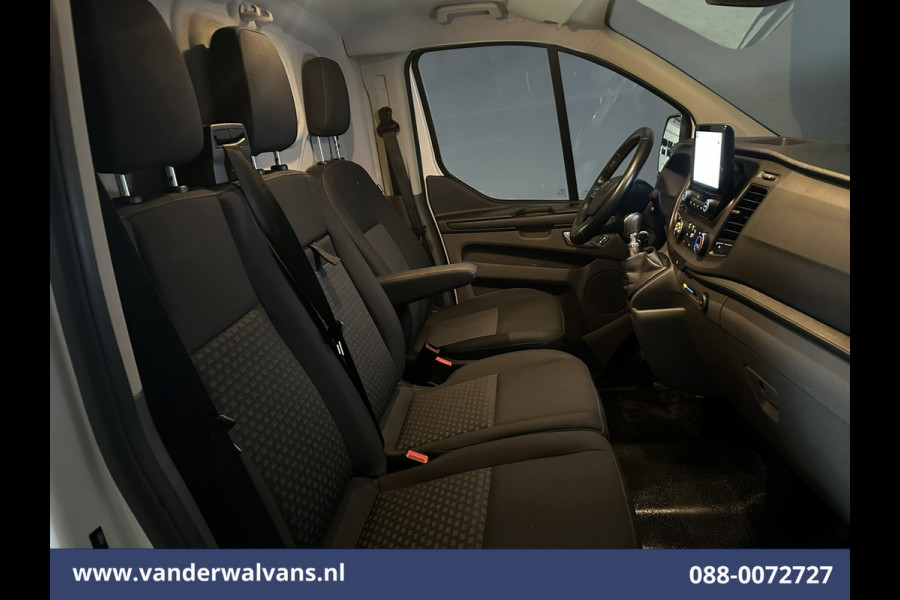 Ford Transit Custom 2.0 TDCI L2H1 Euro6 Airco | Camera | Navigatie | LED | Cruisecontrol | Stoelverwarming Apple Carplay, Android Auto, Verwarmde voorruit,  2800kg trekvermogen, parkeersensoren, Bijrijdersbank