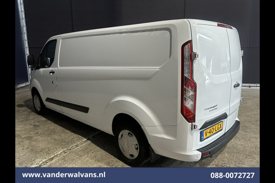 Ford Transit Custom 2.0 TDCI L2H1 Euro6 Airco | Camera | Navigatie | LED | Cruisecontrol | Stoelverwarming Apple Carplay, Android Auto, Verwarmde voorruit,  2800kg trekvermogen, parkeersensoren, Bijrijdersbank