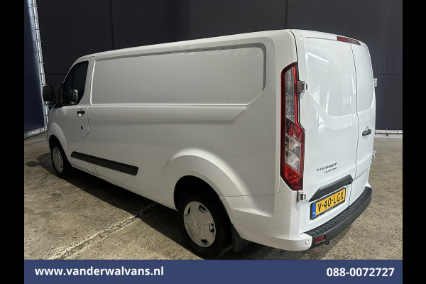 Ford Transit Custom 2.0 TDCI L2H1 Euro6 Airco | Camera | Navigatie | LED | Cruisecontrol | Stoelverwarming Apple Carplay, Android Auto, Verwarmde voorruit,  2800kg trekvermogen, parkeersensoren, Bijrijdersbank
