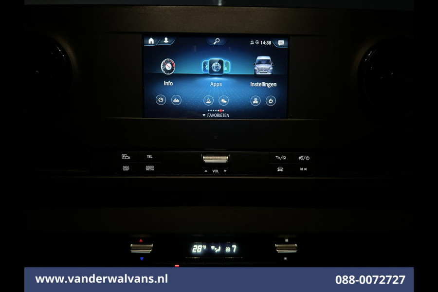 Mercedes-Benz Sprinter 315 CDI 150pk L3H2 Euro6 Airco | Navigatie | Front + Back Camera | Apple Carplay Android Auto, cruisecontrol, Chauffeursstoel, Parkeersensoren, Stoelverwarming, Bijrijdersbank