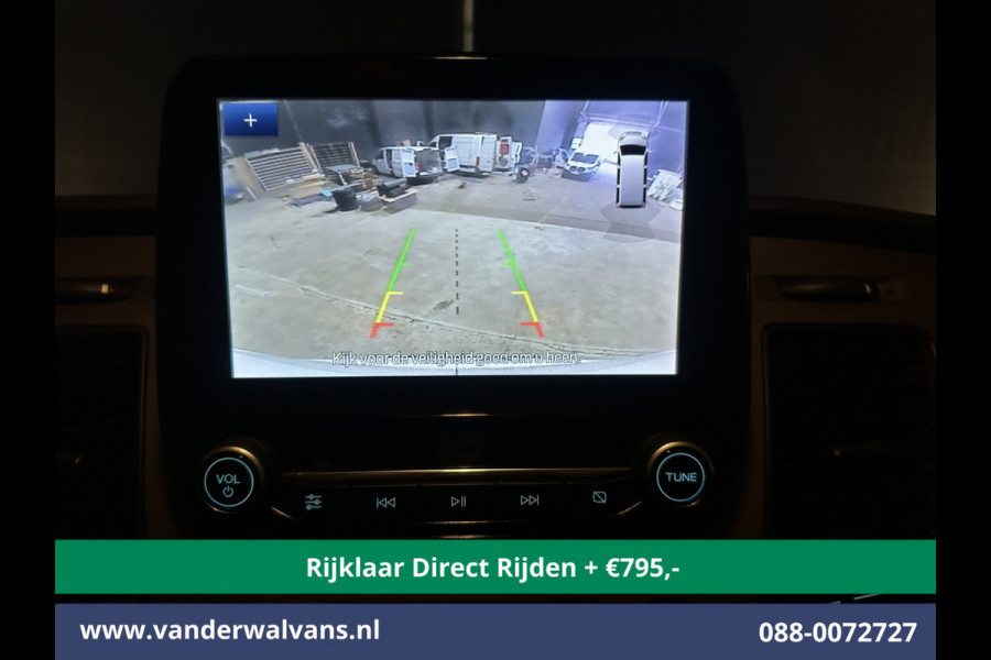 Ford Transit 2.0 TDCI 131pk L3H2 Euro6 *Rijklaar Direct Rijden* Airco | Camera | Navigatie | Android Auto | Cruisecontrol | Parkeersensoren Stoelverwarming, Verwarmde voorruit, Bijrijdersbank