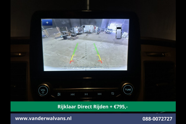 Ford Transit 2.0 TDCI 131pk L3H2 Euro6 *Rijklaar Direct Rijden* Airco | Camera | Navigatie | Android Auto | Cruisecontrol | Parkeersensoren Stoelverwarming, Verwarmde voorruit, Bijrijdersbank