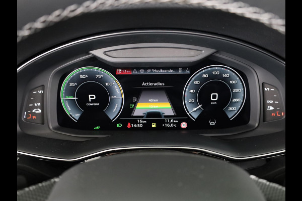 Audi Q8 55 TFSI e quattro Pro Line S 394pk | Servosluiting | Panoramadak | B&O | Ass.Plus.Remote | Sportstoel Plus | 23'' inch zilver | Trekhaak |