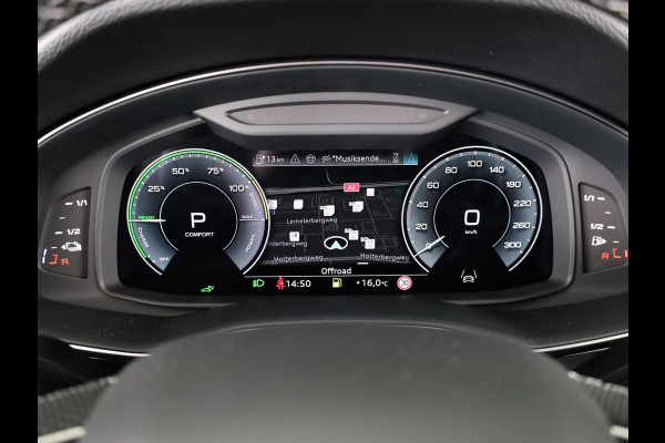 Audi Q8 55 TFSI e quattro Pro Line S 394pk | Servosluiting | Panoramadak | B&O | Ass.Plus.Remote | Sportstoel Plus | 23'' inch zilver | Trekhaak |