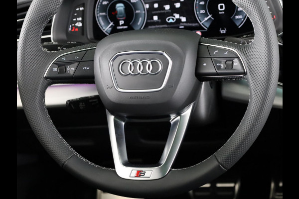 Audi Q8 55 TFSI e quattro Pro Line S 394pk | Servosluiting | Panoramadak | B&O | Ass.Plus.Remote | Sportstoel Plus | 23'' inch zilver | Trekhaak |