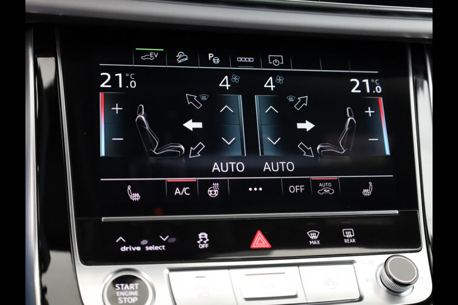 Audi Q8 55 TFSI e quattro Pro Line S 394pk | Servosluiting | Panoramadak | B&O | Ass.Plus.Remote | Sportstoel Plus | 23'' inch zilver | Trekhaak |