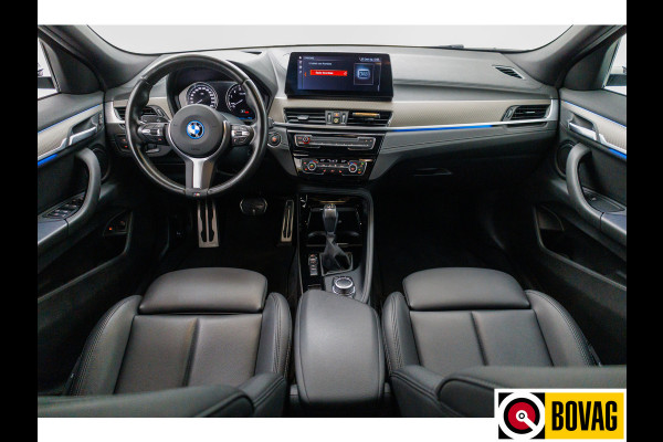 BMW X2 xDrive25e M-Sport | Head-up | Elec. klep | Stoelverwarming | Navigatie | Leer | Sfeerverlichting, App. connect