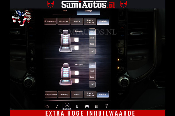 Dodge Ram 1500 Limited H.O 540HP 706Nm | Massage + Full Option | De Meest Luxe en Volle Pick-Up in zijn Klasse | Comfortabele Dubbele Cabine met Royale 5 Zitplaatsen | BPM vrij | Nu Leverbaar uit Voorraad | Voorraad Nr 2304 - 8540