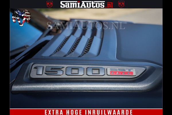 Dodge Ram 1500 Limited Night High Output 540HP 706Nm | Massage + Full Option | De Meest Luxe en Volle Pick-Up in zijn Klasse | Comfortabele Dubbele Cabine met Royale 5 Zitplaatsen | BPM vrij | Nu Leverbaar uit Voorraad | Voorraad Nr 2334 - 5409