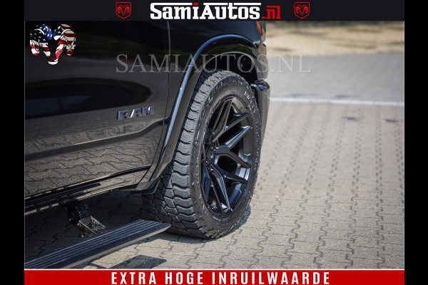 Dodge Ram 1500 Limited Night High Output 540HP 706Nm | Massage + Full Option | De Meest Luxe en Volle Pick-Up in zijn Klasse | Comfortabele Dubbele Cabine met Royale 5 Zitplaatsen | BPM vrij | Nu Leverbaar uit Voorraad | Voorraad Nr 2334 - 5409
