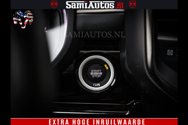 Dodge Ram 1500 Limited Night High Output 540HP 706Nm | Massage + Full Option | De Meest Luxe en Volle Pick-Up in zijn Klasse | Comfortabele Dubbele Cabine met Royale 5 Zitplaatsen | BPM vrij | Nu Leverbaar uit Voorraad | Voorraad Nr 2300 - 7689