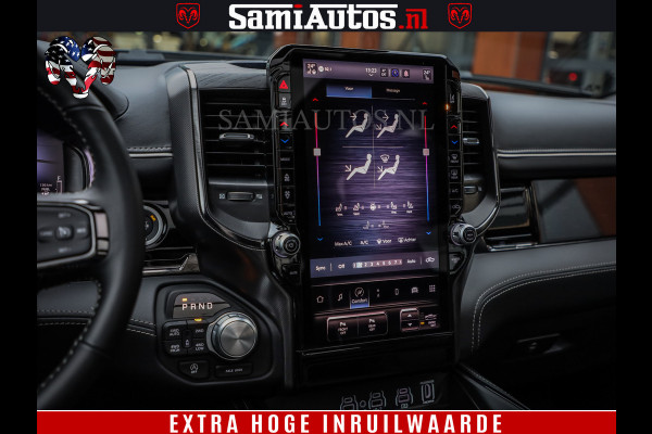Dodge Ram 1500 Limited Night High Output 540HP 706Nm | Massage + Full Option | De Meest Luxe en Volle Pick-Up in zijn Klasse | Comfortabele Dubbele Cabine met Royale 5 Zitplaatsen | BPM vrij | Nu Leverbaar uit Voorraad | Voorraad Nr 2300 - 7689