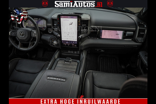 Dodge Ram 1500 Limited Night High Output 540HP 706Nm | Massage + Full Option | De Meest Luxe en Volle Pick-Up in zijn Klasse | Comfortabele Dubbele Cabine met Royale 5 Zitplaatsen | BPM vrij | Nu Leverbaar uit Voorraad | Voorraad Nr 2331 - 5133