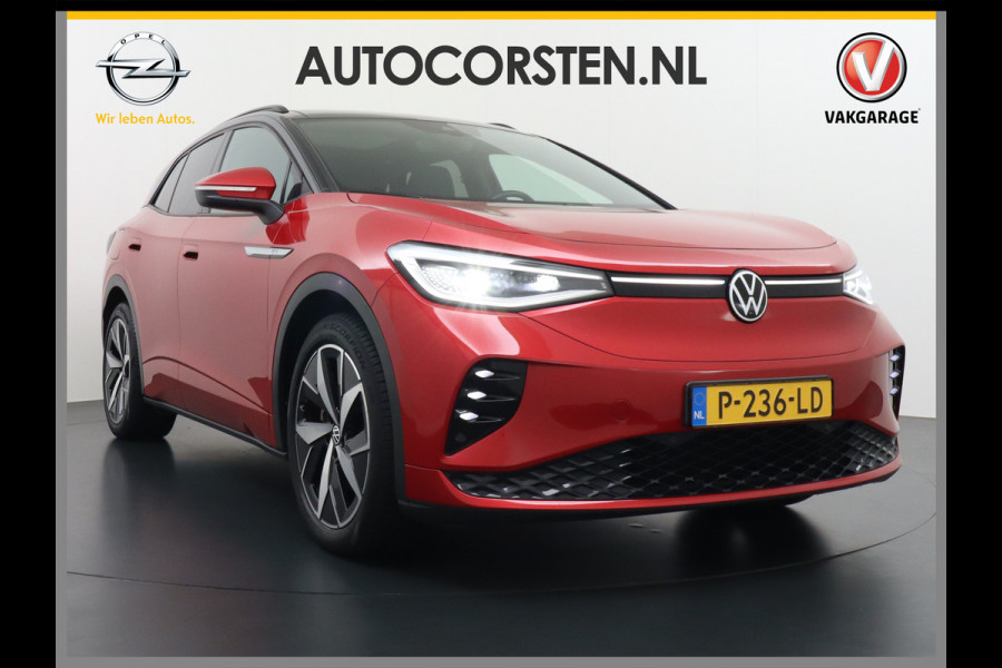 Volkswagen ID.4 GTX 4Motion 300PK (82Kw) 77 kWh PanoDak Warmtepomp 360-Camera 20" Apple Carplay Android Adaptive-Cruise Navi LED-v+a PDC-v+a Two Dual-Ecc App-Connect Mirror-Link Grootste Accu 0-100 6,3 seconden! AWD All Wheel Drive Assistentiepakket Design-pakket plus. Accu garantie tot 15-04-2030/160.000km laden tot 175kw DC of thuis 11kwh AC per uur. Orig.NLse auto € 58.000 nieuw Volkswagen ID.4 GTX 4Motion 300PK (82Kw) 77 kWh PanoDak Warmtepomp 360-Camera 20" Apple Carplay Android Adaptive-Cruise Navi LED-v+a PDC-v+a Two Dual-Ecc App-Connect Mirror-Link Grootste Accu 0-100 6,3 seconden! AWD All Wheel Drive Assistentiepakket Design-pakket plus. Accu garantie tot 15-04-2030/160.000km laden tot 175kw DC of thuis 11kwh AC per uur. Orig.NLse auto € 58.000 nieuw