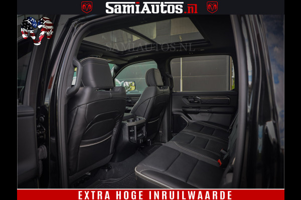Dodge Ram 1500 Limited Night High Output 540HP 706Nm | Massage + Full Option | De Meest Luxe en Volle Pick-Up in zijn Klasse | Comfortabele Dubbele Cabine met Royale 5 Zitplaatsen | BPM vrij | Nu Leverbaar uit Voorraad | Voorraad Nr 2326 - 5169