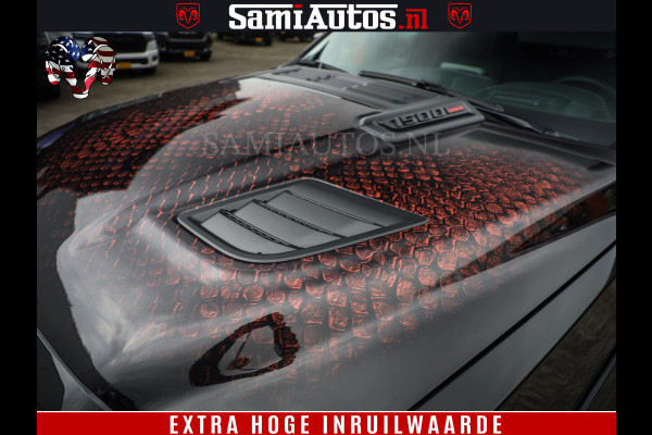 Dodge Ram COBRA EDITION | All-In Prijs | 1500 Limited Night High Output 540HP 706Nm | Massage + Full Option | De Meest Luxe en Volle Pick- Comfortabele Dubbele Cabine met Royale 5 Zitplaatsen | BPM vrij | Nu Leverbaar uit Voorraad | Voorraad Nr 2335 - 5153 |