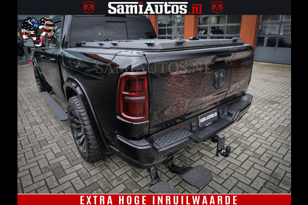 Dodge Ram COBRA EDITION | All-In Prijs | 1500 Limited Night High Output 540HP 706Nm | Massage + Full Option | De Meest Luxe en Volle Pick- Comfortabele Dubbele Cabine met Royale 5 Zitplaatsen | BPM vrij | Nu Leverbaar uit Voorraad | Voorraad Nr 2335 - 5153 |