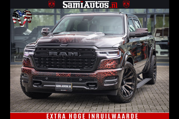 Dodge Ram COBRA EDITION | All-In Prijs | 1500 Limited Night High Output 540HP 706Nm | Massage + Full Option | De Meest Luxe en Volle Pick- Comfortabele Dubbele Cabine met Royale 5 Zitplaatsen | BPM vrij | Nu Leverbaar uit Voorraad | Voorraad Nr 2335 - 5153 |