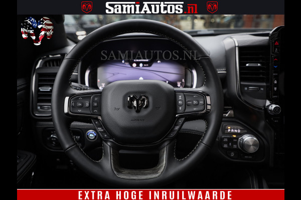 Dodge Ram COBRA EDITION | All-In Prijs | 1500 Limited Night High Output 540HP 706Nm | Massage + Full Option | De Meest Luxe en Volle Pick- Comfortabele Dubbele Cabine met Royale 5 Zitplaatsen | BPM vrij | Nu Leverbaar uit Voorraad | Voorraad Nr 2335 - 5153 |