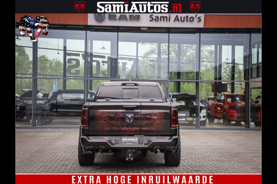 Dodge Ram COBRA EDITION | All-In Prijs | 1500 Limited Night High Output 540HP 706Nm | Massage + Full Option | De Meest Luxe en Volle Pick- Comfortabele Dubbele Cabine met Royale 5 Zitplaatsen | BPM vrij | Nu Leverbaar uit Voorraad | Voorraad Nr 2335 - 5153 |