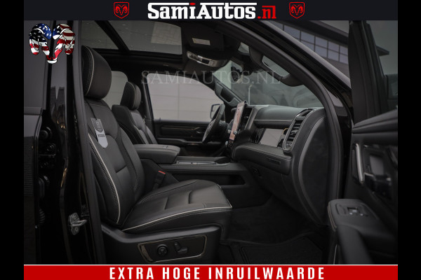 Dodge Ram COBRA EDITION | All-In Prijs | 1500 Limited Night High Output 540HP 706Nm | Massage + Full Option | De Meest Luxe en Volle Pick- Comfortabele Dubbele Cabine met Royale 5 Zitplaatsen | BPM vrij | Nu Leverbaar uit Voorraad | Voorraad Nr 2335 - 5153 |