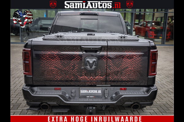 Dodge Ram COBRA EDITION | All-In Prijs | 1500 Limited Night High Output 540HP 706Nm | Massage + Full Option | De Meest Luxe en Volle Pick- Comfortabele Dubbele Cabine met Royale 5 Zitplaatsen | BPM vrij | Nu Leverbaar uit Voorraad | Voorraad Nr 2335 - 5153 |