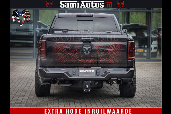 Dodge Ram COBRA EDITION | All-In Prijs | 1500 Limited Night High Output 540HP 706Nm | Massage + Full Option | De Meest Luxe en Volle Pick- Comfortabele Dubbele Cabine met Royale 5 Zitplaatsen | BPM vrij | Nu Leverbaar uit Voorraad | Voorraad Nr 2335 - 5153 |