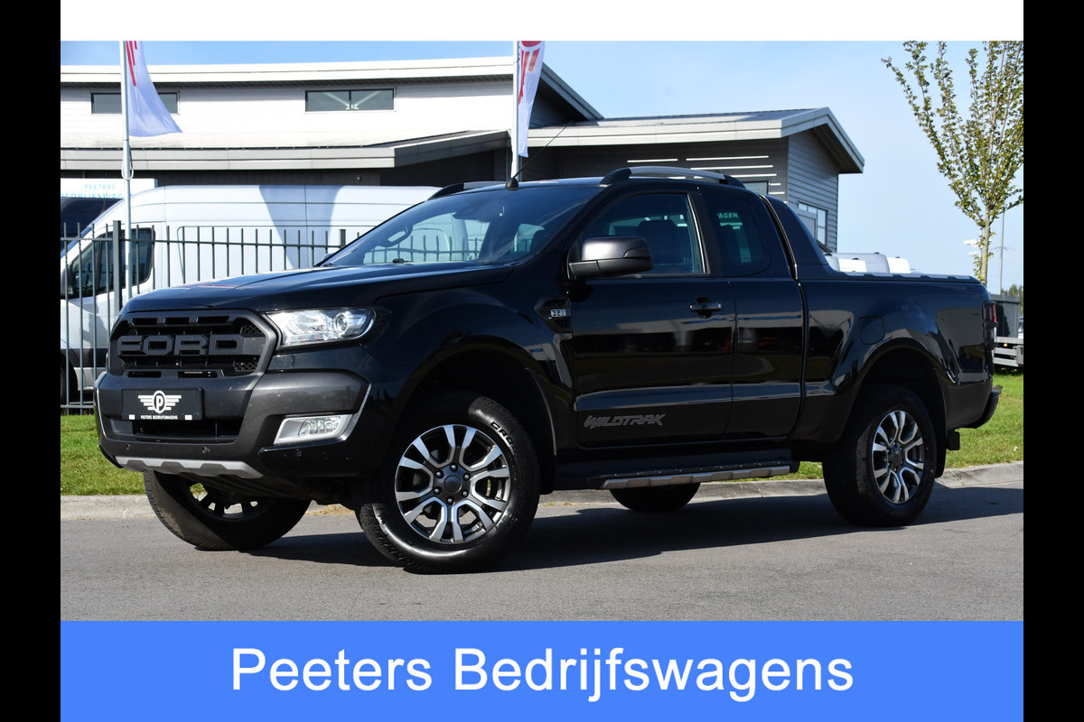 Ford Ranger 3.2 TDCi Wildtrak Supercab Camera, Adaptieve Cruise, 3500kg Trekhaak, Carplay, Automaat, 4x4, Multimedia, Uniek! Ford Ranger 3.2 TDCi Wildtrak Supercab Camera, Adaptieve Cruise, 3500kg Trekhaak, Carplay, Automaat, 4x4, Multimedia, Uniek!