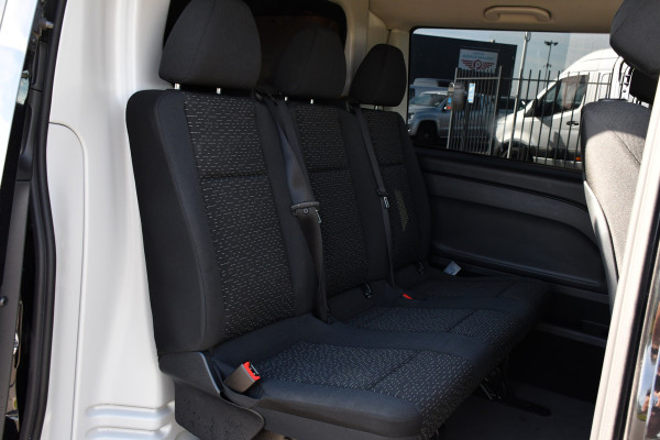 Mercedes-Benz Vito 116 CDI L3 DC AMG Edition Camera, Cruise, Carplay, LED, Stoelverarming, Standkachel, Automaat, multimedia, Uniek!
