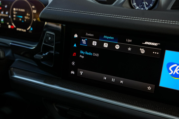 Porsche Cayenne Coupé 3.0 E-Hybrid SportDesign Carbon | 4x Display incl. Passagiersdisplay & HUD Bose 22””