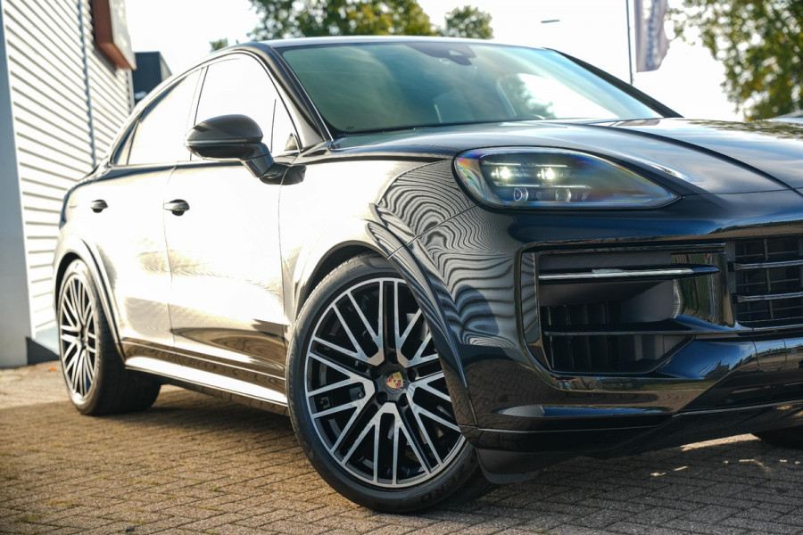 Porsche Cayenne Coupé 3.0 E-Hybrid SportDesign Carbon | 4x Display incl. Passagiersdisplay & HUD Bose 22””