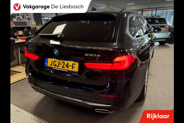 BMW 5 Serie Touring 530e xDrive High Executive/leer/pano/navi/trekhaak/apple carplay