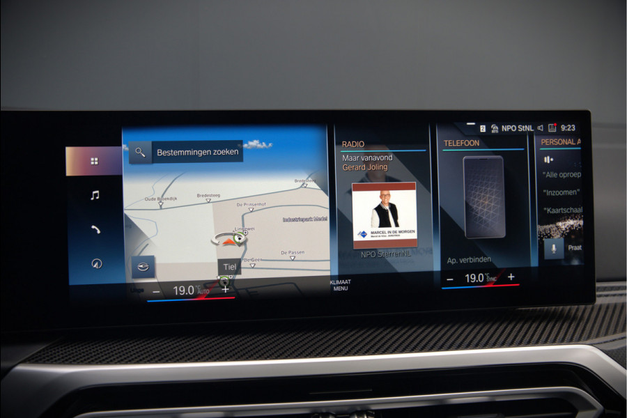 BMW 3-serie 320e High Executive M Sport | Panoramadak | Harman Kardon | Carbon | Camera | Adaptive LED | Stoelverwarming | Stuurverwarming | Apple Carplay | Navigatie | Cruise Control | Memory Seat | Trekhaak | Keyless | Shadowline