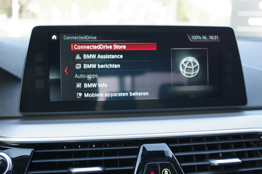 BMW 5 Serie 540i 340 PK xDrive High Executive, Trekhaak, Schuif-Kanteldak, Adap. Cruise Control, Memory BMW 5 Serie 540i 340 PK xDrive High Executive, Trekhaak, Schuif-Kanteldak, Adap. Cruise Control, Memory