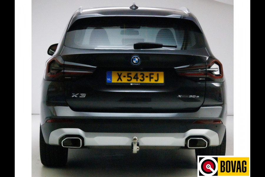 BMW X3 xDrive30e 293 PK | LCI FACELIFT | Elec. trekhaak | Panoramadak | Stoel- & stuurverwarming | Elec. klep, Navigatie, App. connect