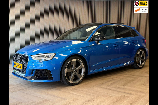 Audi RS3 A3 Sportback 2.5 TFSI RS 3 QUATTRO 400PK NAVI PANO LED CRUISE CLIMATE CONTROL