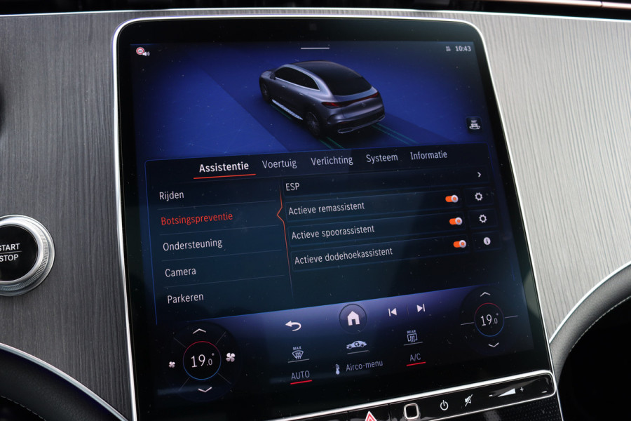 Mercedes-Benz EQE SUV 350 4Matic AMG Line 91 kWh | 59.000,- ex | Distronic+ | Memory | Panoramadak | Digital Light | Stoelventilatie | Burmester | Warmtepomp | Keyless Go | Augmented Reality |