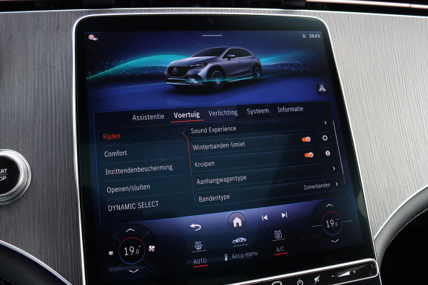 Mercedes-Benz EQE SUV 350 4Matic AMG Line 91 kWh | 59.000,- ex | Distronic+ | Memory | Panoramadak | Digital Light | Stoelventilatie | Burmester | Warmtepomp | Keyless Go | Augmented Reality |