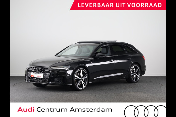 Audi A6 Avant 50 TFSI e quattro S edition Competition panoramadak, comfortsleutel, B&O soundsysteem, leder interieur