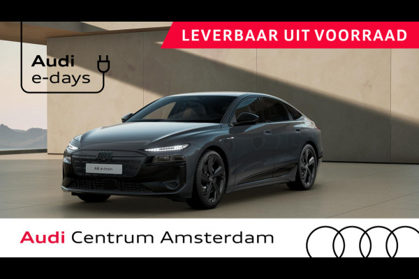 Audi A6 Sportback e-tron S edition performance 100 kWh adaptive luchtvering, omgevingscamera's, adaptive cruise control, leder interieur, winterpakket, privacy glass Audi A6 Sportback e-tron S edition performance 100 kWh adaptive luchtvering, omgevingscamera's, adaptive cruise control, leder interieur, winterpakket, privacy glass