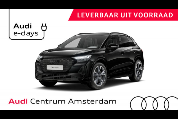 Audi Q4 e-tron 40 S edition 63 kWh 204pk | Achteruitrijcamera | Comfortpakket | Assistentiepakket plus | Optiekpakket zwart plus | Privacy glas | Adaptive cruise control | Audi Q4 e-tron 40 S edition 63 kWh 204pk | Achteruitrijcamera | Comfortpakket | Assistentiepakket plus | Optiekpakket zwart plus | Privacy glas | Adaptive cruise control |
