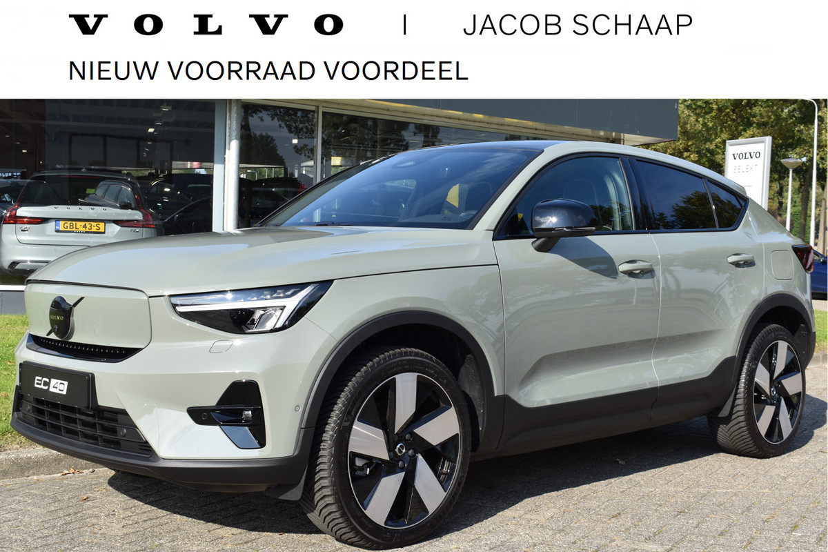 Volvo C40 Recharge Twin 408PK Ultimate 78 kWh | Nieuw | Black Sheep pakket | 20" LMV | 360 Camera | ACC | Stuurverwarming | Panodak Volvo C40 Recharge Twin 408PK Ultimate 78 kWh | Nieuw | Black Sheep pakket | 20" LMV | 360 Camera | ACC | Stuurverwarming | Panodak