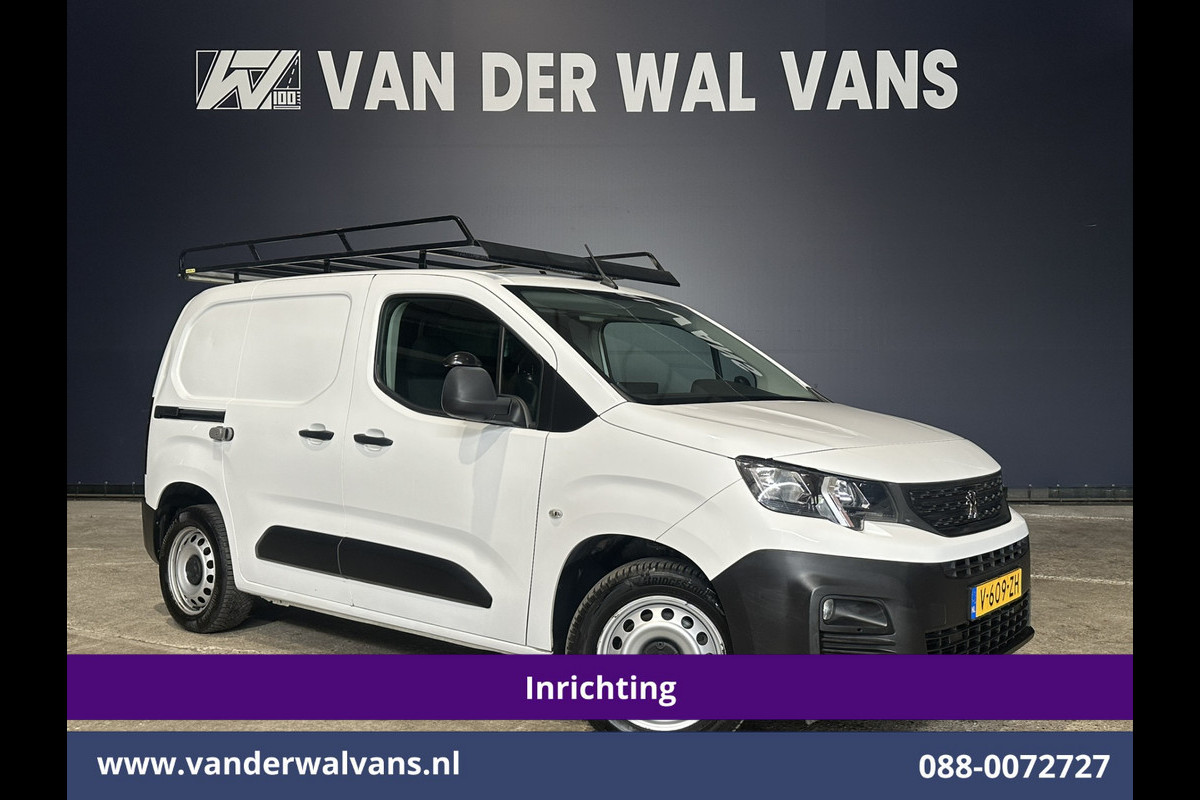 Peugeot Partner 1.6 BlueHDI 100pk L1H1 Inrichting Euro6 Airco | Imperiaal | Apple Carplay | Android Auto | Cruisecontrol Parkeersensoren Peugeot Partner 1.6 BlueHDI 100pk L1H1 Inrichting Euro6 Airco | Imperiaal | Apple Carplay | Android Auto | Cruisecontrol Parkeersensoren