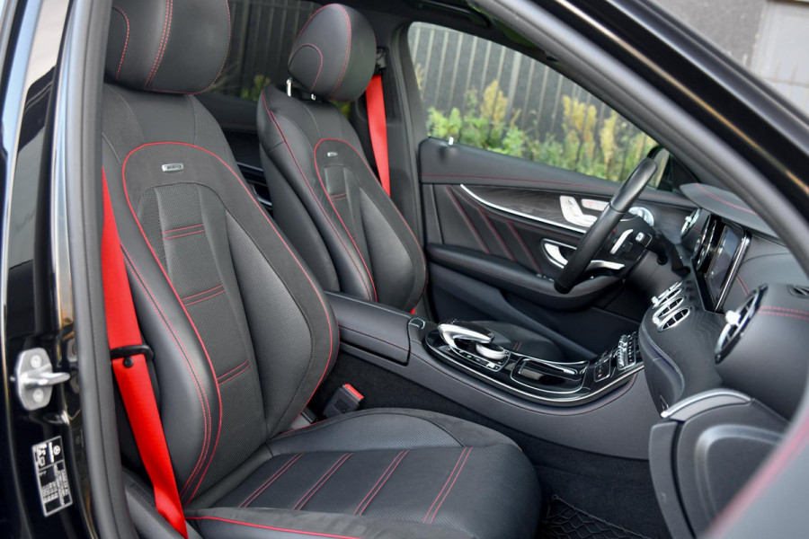 Mercedes-Benz E-Klasse AMG 43 4MATIC. Pano, Luchtv, Distro+, Memory, 360, HUD, Burm, Dodeh, CarPlay! Mercedes-Benz E-Klasse AMG 43 4MATIC. Pano, Luchtv, Distro+, Memory, 360, HUD, Burm, Dodeh, CarPlay!
