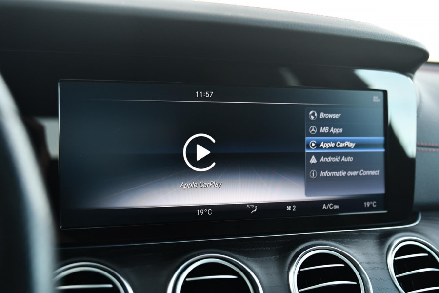 Mercedes-Benz E-Klasse AMG 43 4MATIC. Pano, Luchtv, Distro+, Memory, 360, HUD, Burm, Dodeh, CarPlay! Mercedes-Benz E-Klasse AMG 43 4MATIC. Pano, Luchtv, Distro+, Memory, 360, HUD, Burm, Dodeh, CarPlay!